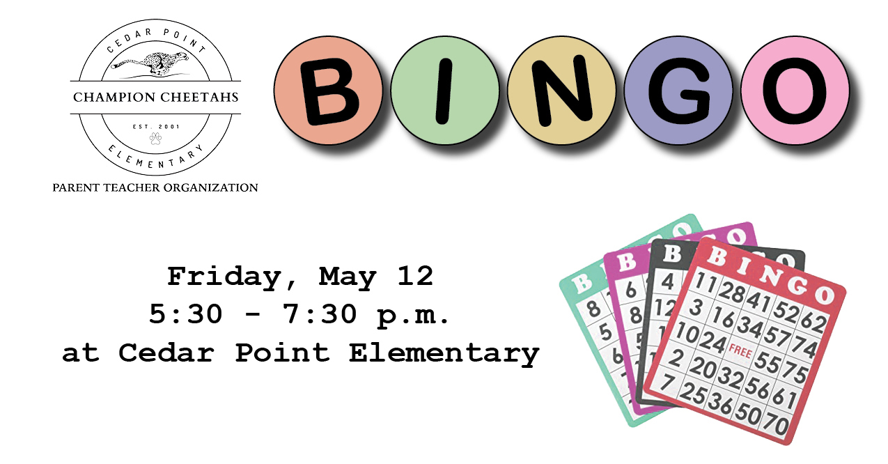 Spring Bingo Night Cedar Point PTO